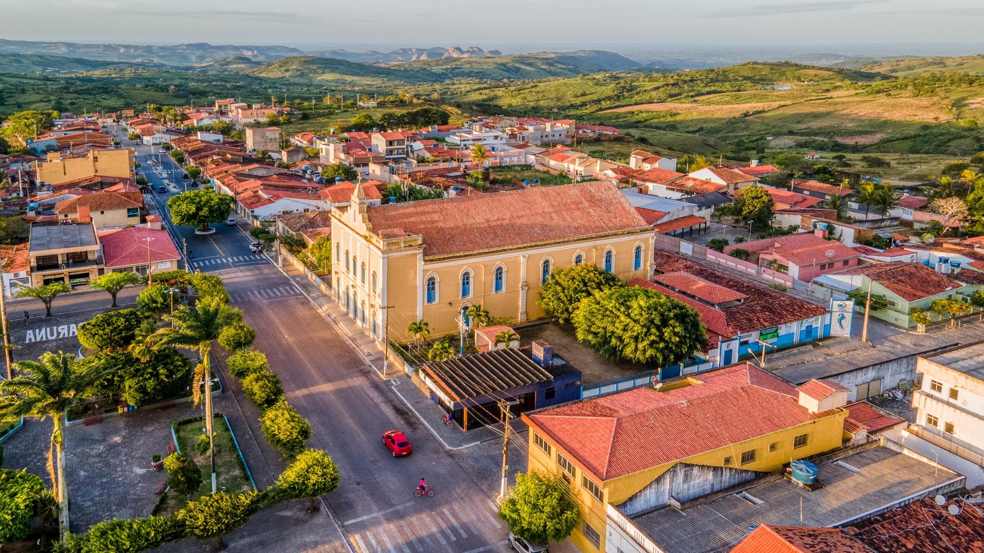 Vista aérea de Araruna